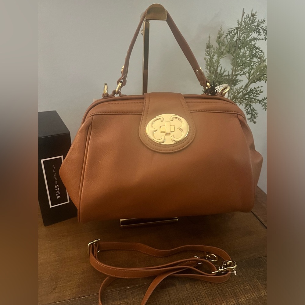 Emma Fox Satchel with Crossbody Strap - Picture 12 of 14